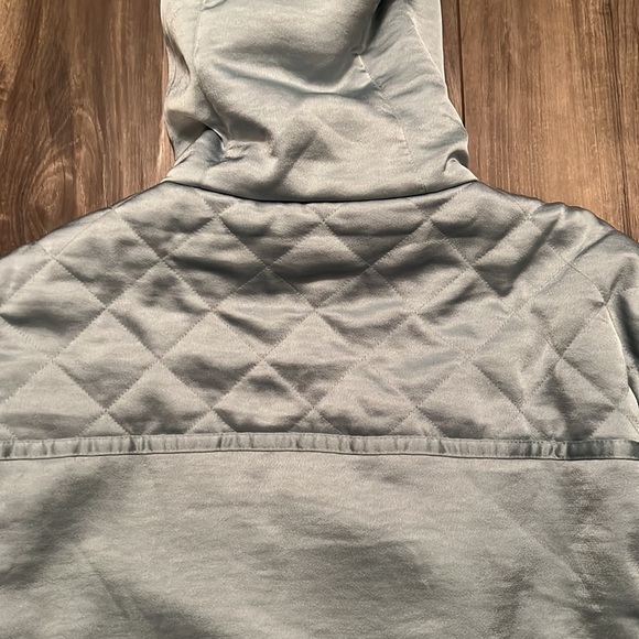 Saturday Sunday by Anthropologie satin jacket with sherpa lining - Picture 8 of 9